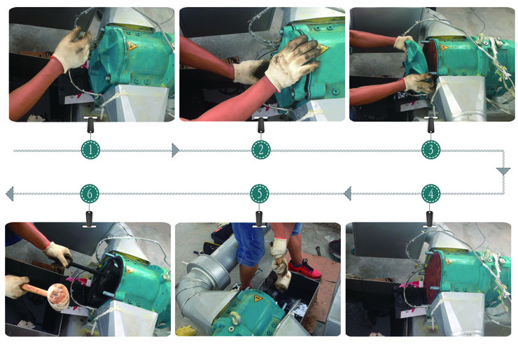 轉(zhuǎn)子泵維護(hù)過程圖示2016032106 轉(zhuǎn)子泵維護(hù)過程圖示2016032106