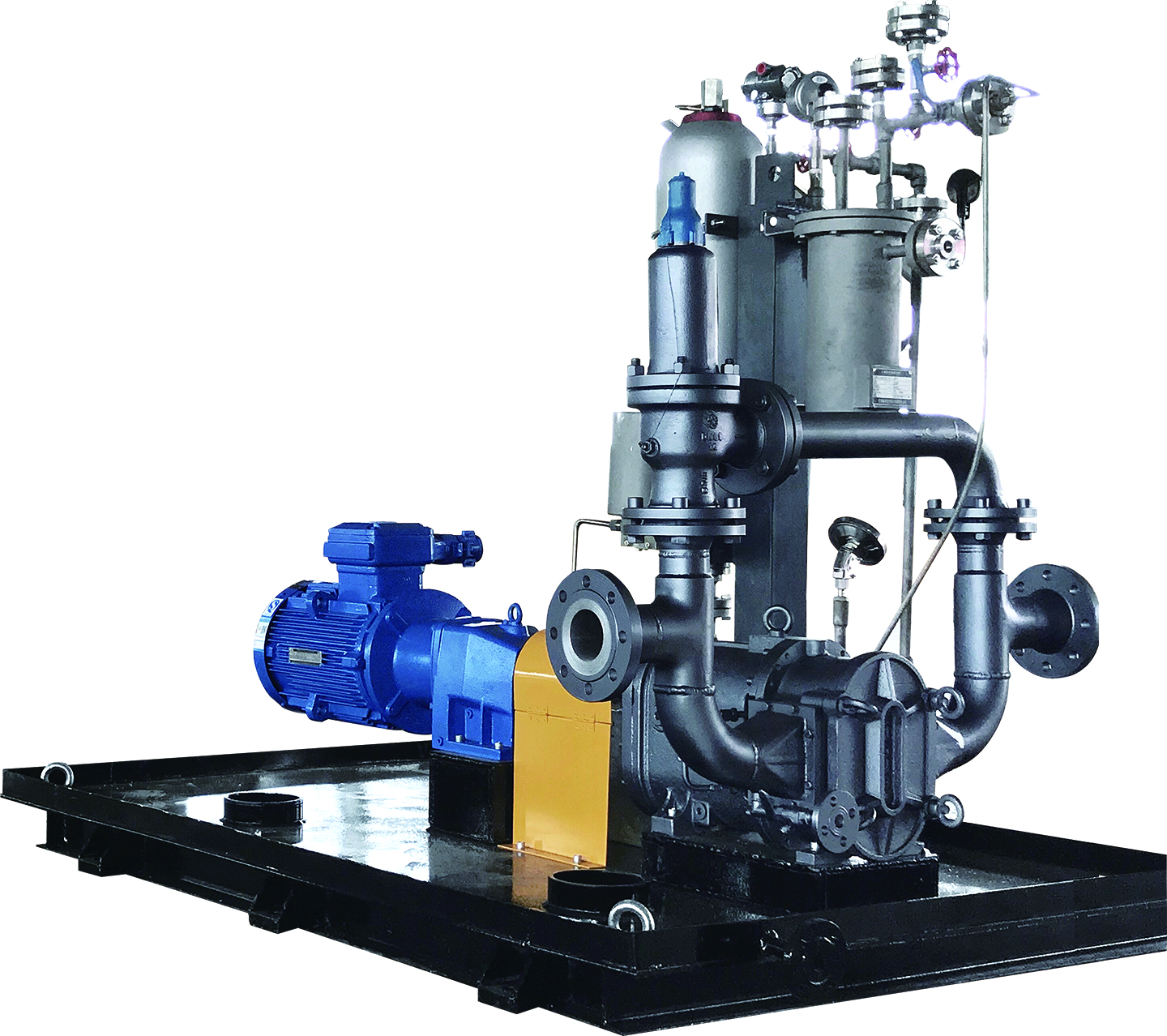 高粘度凸輪轉(zhuǎn)子泵應(yīng)用--山東某藥業(yè)集團